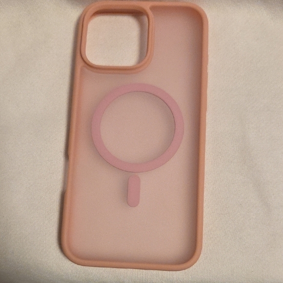 iPhone 16 pro max Other - Sleek Pink MagSafe-Compatible iPhone Case